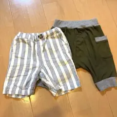 【美品】80 半ズボン　2本セット