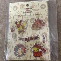 新品未開封】ポケモン It’s DEMO ほのおタイプ シール