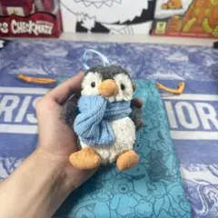 Jellycat ジェリーキャット マフラー付きペンギンぬいぐるみ