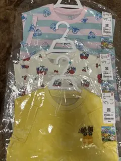 新品　3枚セット　110 ユニクロ　Tシャツ　どうぶつの森