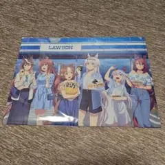 クリアファイル　ウマ娘シンデレラグレイ　ローソンコラボ