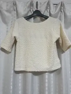 しまむら新品　半袖ぽこぽこカットソー　トップス