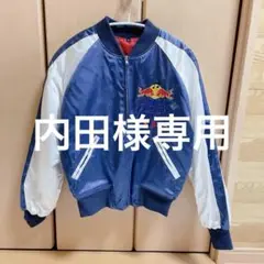【即購入可】Red Bull/刺繍スカジャン/Sサイズ/ネイビー