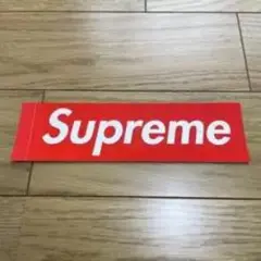 Supreme ロゴステッカー レッド