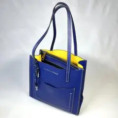 マークジェイコブス レザー ザグラインド トートバッグ