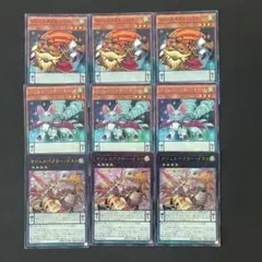 遊戯王　マジェスペクター・ラクーン　キャット　ドラコ　各3枚