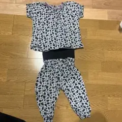 ヒョウ柄パジャマセット 90cm