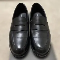 GREEN LABEL RELAXING 日本製 黒レザー ローファー