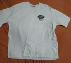ホワイト Tシャツ　大きめサイズ