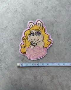 アイロンワッペン☆ミスピギー　アメリカン雑貨アメキャラ古着アメカジ