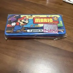 未開封　当時物　スーパーマリオ　コレクション　ゲームカンペン　筆箱