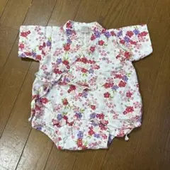 花柄 甚平 70サイズ