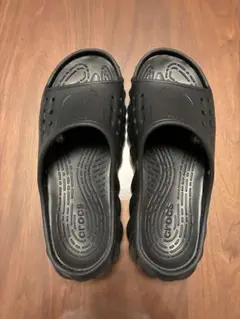 Crocs ブラック クロッグサンダル