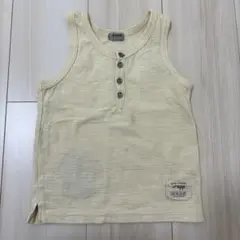 パプ　タンクトップ クリーム色
