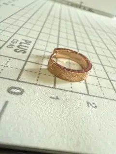 ピンクゴールド ハワジュピアス 片耳1個セット