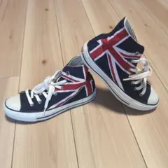 【希少】コンバース　オールスター　ユニオンジャックハイカット24.5　us5.5