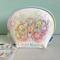 カラフルハピネス ポーチ メイクポーチ ダッフィー＆フレンズ ダブフレ