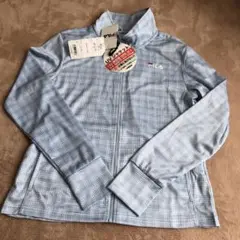 新品 FILA フィラ 長袖 ジャージ ジップパーカー ファスナー M ブルー