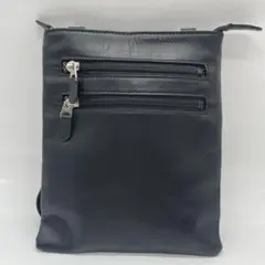 BN5469●BLAZER CLUB ショルダーバッグ ブラック 牛革 豊岡鞄