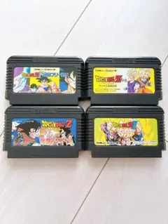 ドラゴンボールZ ファミコンソフト 4本セット