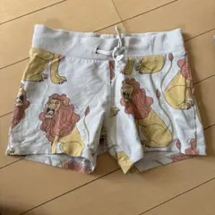 mini rodini ライオン柄ショートパンツ 92-98