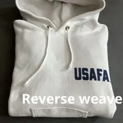 Champion リバースウィーブ 単色タグ復刻　USAFA