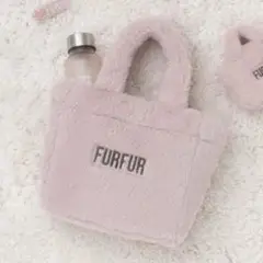 furfur ピンク ハンドバッグ