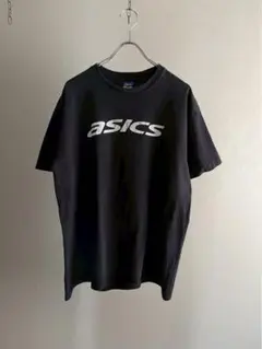 90s ASICS アシックス Tシャツ ロゴT イタリア規格