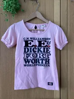 150 Dickies バックリボンデザイン　半袖Ｔシャツ