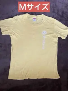 幡ヶ谷再生大学コットンTシャツMサイズレモン色