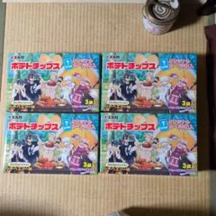 ドズル社　ポテトチップス 34g×3袋　オリジナルカード3枚入り　バーベキュー味