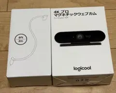 【未使用品】logicool 4Kプロマグネティックウェブカム