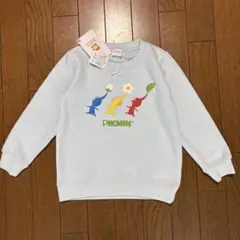 【新品】ピクミン　長袖　トレーナー　水色　110㎝