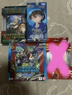 名探偵コナンカードゲーム 探偵たちの切札 新品未開封1BOX 他 3セット