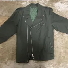 ビームス CORDURA ライダース M モスグリーン コットンライダース