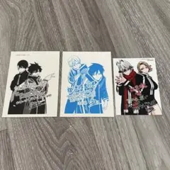 桃源暗鬼　2巻 3巻 4巻　アニメイト　特典　イラストペーパー