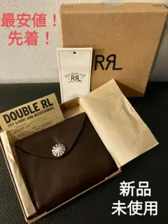 ラルフローレン RRL レザー コンチョウォット 新品 未使用 タグ付き 財布