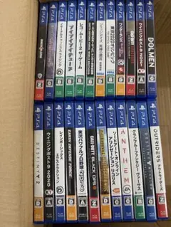 中古PS4ソフトまとめてセット24本