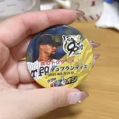阪神タイガース イチオシ缶バッチ デュプランティエ