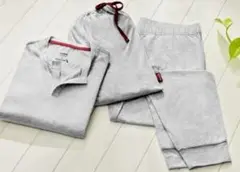 新品 ネスト NEST アメリカン航空 パジャマ S/M ルームウェア グレー