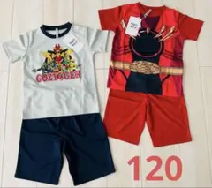 ゴジュウジャー 新品　なりきりTシャツ パジャマ セット 120cm