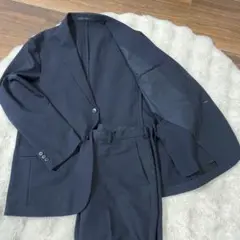 【希少XL】UNIQLO ユニクロ セットアップ 感動ジャケット パンツ 洗濯可