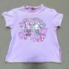 激レア　平成レトロ　メゾピアノ　ベリエ　みみぽぽ　Tシャツ　110サイズ