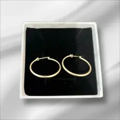 1点限定　ピアス　ゴールドカラー　フープピアス