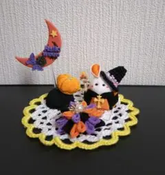ちりめん細工〈227〉ハロウィンうさぎさん