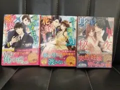 ベリーズ文庫3冊セット　極上パイロットが愛妻にご所望です他