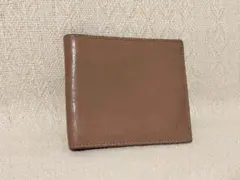 【美品】イル ビゾンテ 二つ折り財布　札入れ　ベージュ