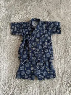ベビー キッズ 甚平 花火 まつり 祭り 男の子 95cm