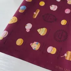 c34 YUWA ２m◆スイーツ柄　マカロン　オックス