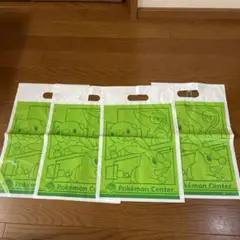 ポケモンセンター　ショップ袋　4枚
